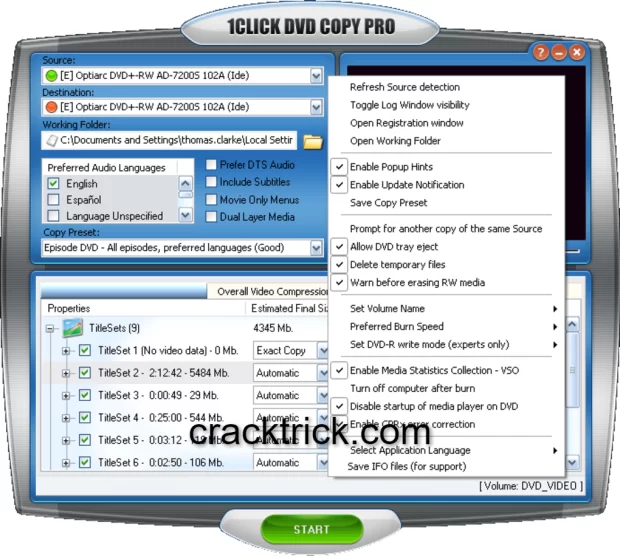 1Click DVD Converter Serial Key