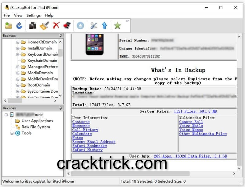 iBackupBot License Key