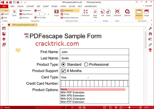  PDFescape License Key