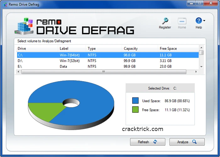   Remo Drive Defrag License Key