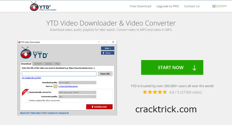   YTD Video Downloader Pro License Key