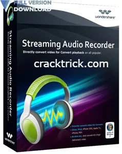  Wondershare Streaming Audio Recorder Crack