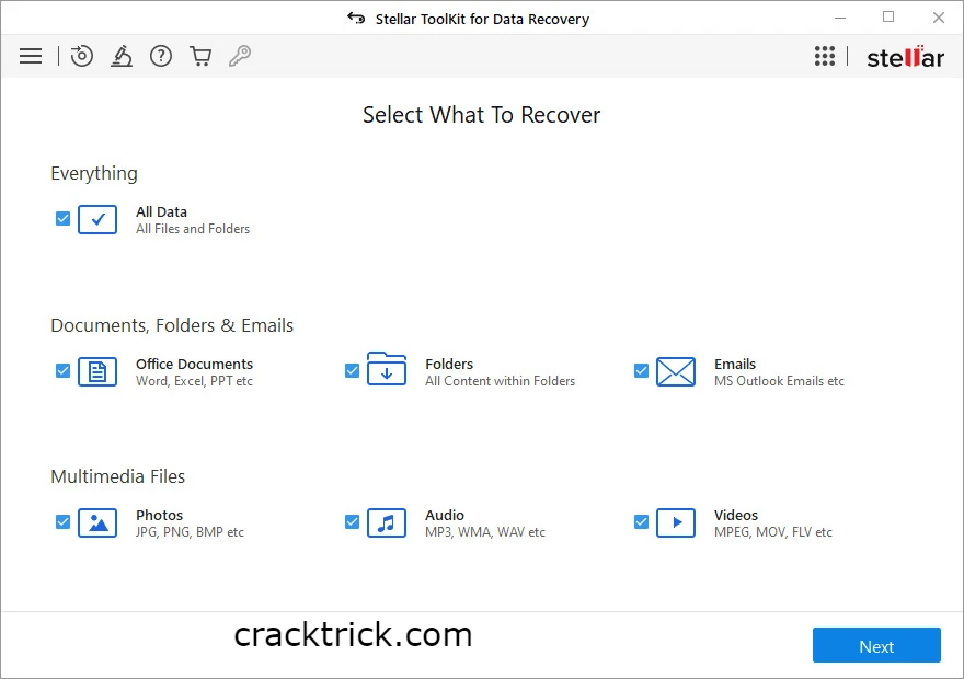  Stellar Toolkit for Data Recovery License Key