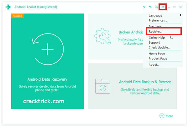    Apeaksoft Android Data Recovery Serial Key