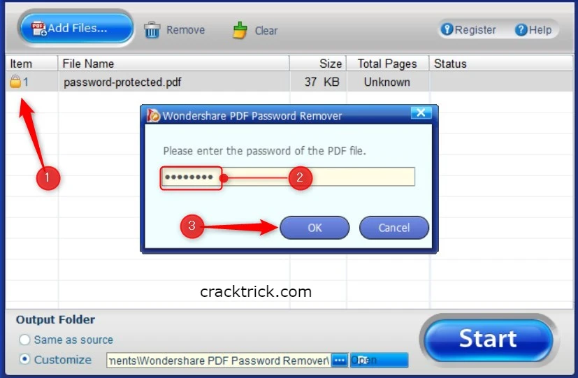   PDF Password Remover License Key