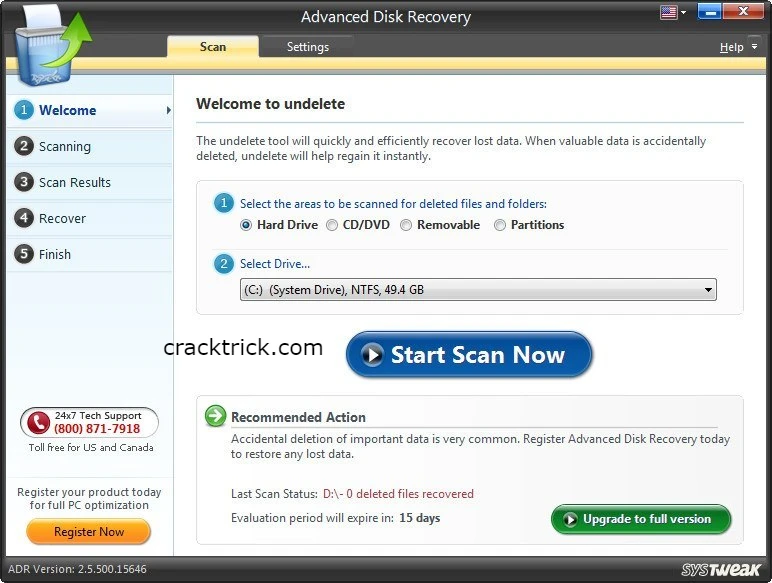   Advanced File Recovery Serial Key