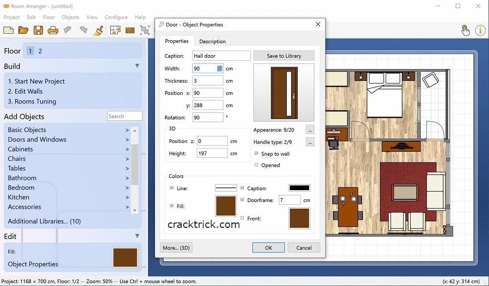   Room Arranger License Key