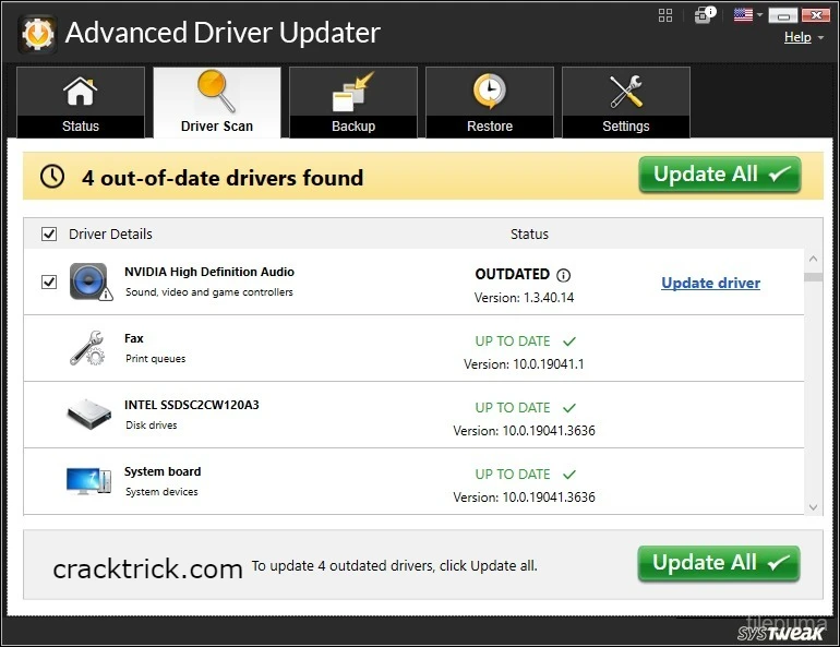   Advanced Driver Updater License Key