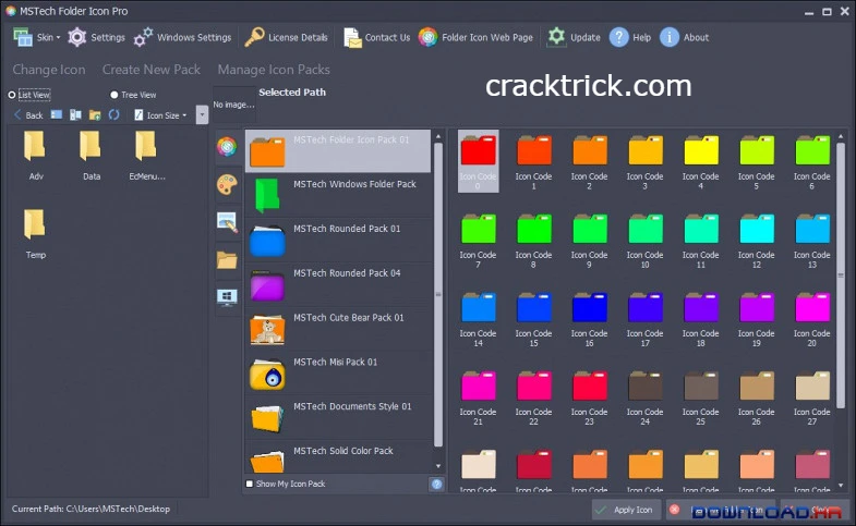   MSTech Folder Icon Pro License Key