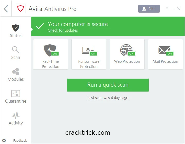   Avira Antivirus Pro Keygen