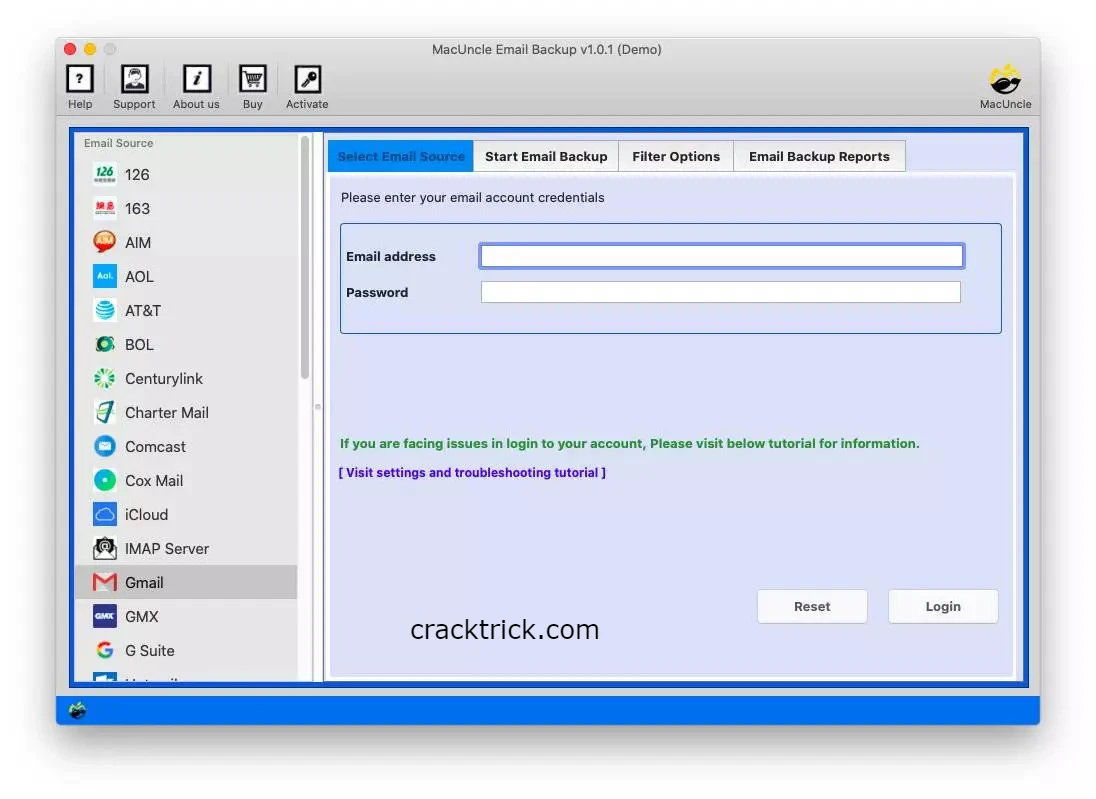   Email Backup Wizard License Key